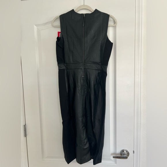 NWT SPANX Vegan Leather Dress - Picture 2 of 8
